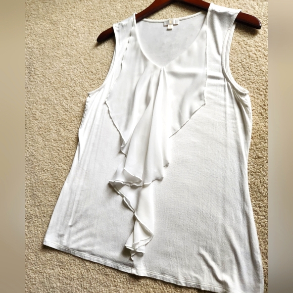 Gorgous Charming Charlie Sleeveless Blouse, Size Medium - Picture 3 of 5